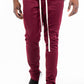 SIMPLE TRACK PANTS- BURGUNDY