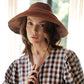 REIGN Jute Hat In Burnt Sienna