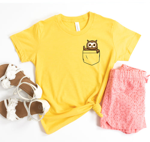Pocket Owl T-shirt