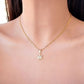 24 Karats Dainty Cannabis Leaf Necklace
