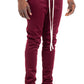 SIMPLE TRACK PANTS- BURGUNDY
