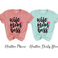 Wife Mom Boss T-shirt