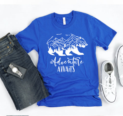 Adventure Awaits T-shirt