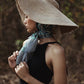 Biru Silk Batik Scarf