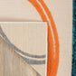 Modern Boxes Abstract Indoor/Outdoor Area Rug 5' X 7' Multi