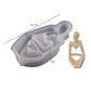 Crystal Drip Silicone Candle Mold For Portrait