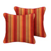 Sunbrella Astoria Sunset Outdoor Corded Throw Pillows (2-Pack)