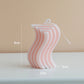 Small Families Use Soy Geometric Shape Candles