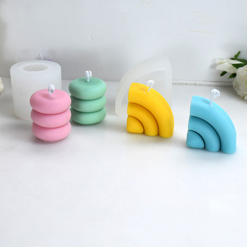 Handmade DIYINS Candle Silicone Mold