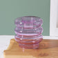 Retro Creative Minimalist Modern Glass Candle Holder Donut