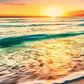 Abstract Landscape Oil Painting Posters and Prints Wall Art Canvas Painting Trees and Lakes Pictures for Living Room No Frame