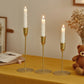 Vintage Dining Table Candle Ornaments Atmosphere