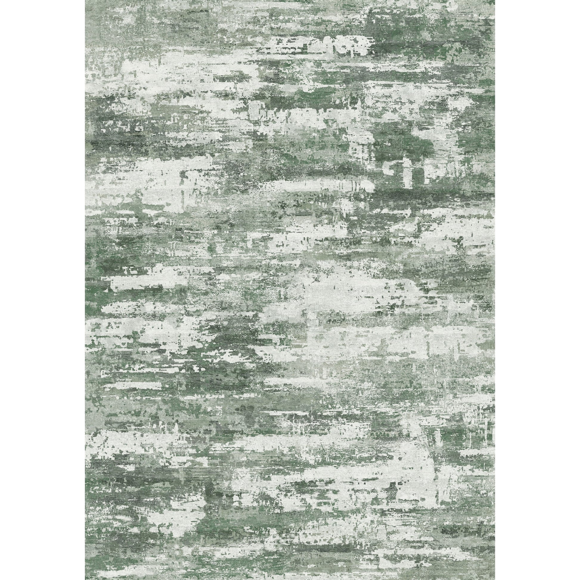 Washable Rugs 5'X7' Area Rugs for Living Room Bedroom Kitchen Rugs Non Slip Abstract Green Modern Dorm Office Farmhouse Dining Room Contemporary Throw Rugs