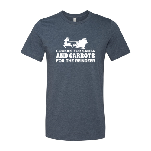 Cookies For Santa Carrots For Reindeer Shirt