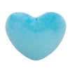 Gift for Him  Heart Pillow, Pink Heart Shaped Pillows Decorative Pillow, Plush Heart Shaped Throw Pillow for Bedroom Living Kids Room 6 Inch Blue