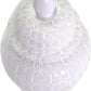 Hand Crafted and Hand Painted Ellery Jar, Multi-Tonal Shades of Cream, Taupe, & Gray