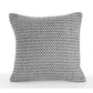 Gray Geometric Polyester 18 In. X 18 In. Throw Pillow (Set of 2)