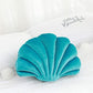 Seashell Throw Pillows for Couch,Outdoor Sea Shell Bed Pillows Decorative for Patio Furniture Sea Princess (Navy Blue, M)