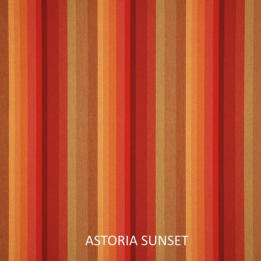 Sunbrella Astoria Sunset Outdoor Corded Throw Pillows (2-Pack)