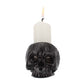 Flame Black Small Skull Candle Holder Ideas