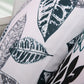 New Living Series Double-Sided Design Decorative Throw Pillow Cover, 18" X 18", Blue/Black, 4 Pack