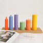 DIY Cylindrical Aromatherapy Candle Mold Acrylic PC Plastic