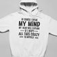 Of Course I Speak My Mind My Head Hoodie