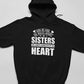 Side By Side Or Miles Apart Sisters Are Always Connected By The Heart