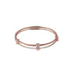 Square Pavé Station Cable Bracelet