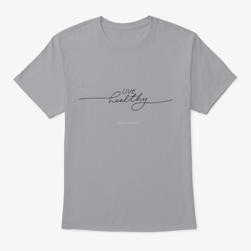 Live Healthy Design for T-Shirt