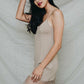 Polkadot Lace Slip Dress