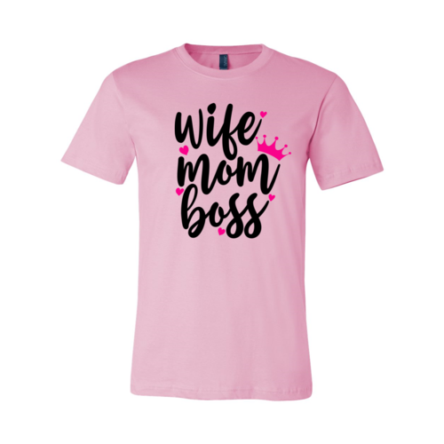 Wife Mom Boss T-shirt