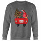 Christmas Tree Truck Sweatshirt
