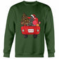 Christmas Tree Truck Sweatshirt