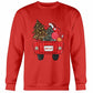 Christmas Tree Truck Sweatshirt