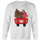 Christmas Tree Truck Sweatshirt