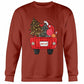 Christmas Tree Truck Sweatshirt