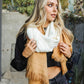 Silky Wool Ombre Scarf