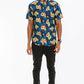 Hawaiian Print Button Down Shirt