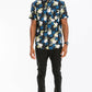 Hawaiian Print Button Down Shirt