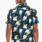 Hawaiian Print Button Down Shirt